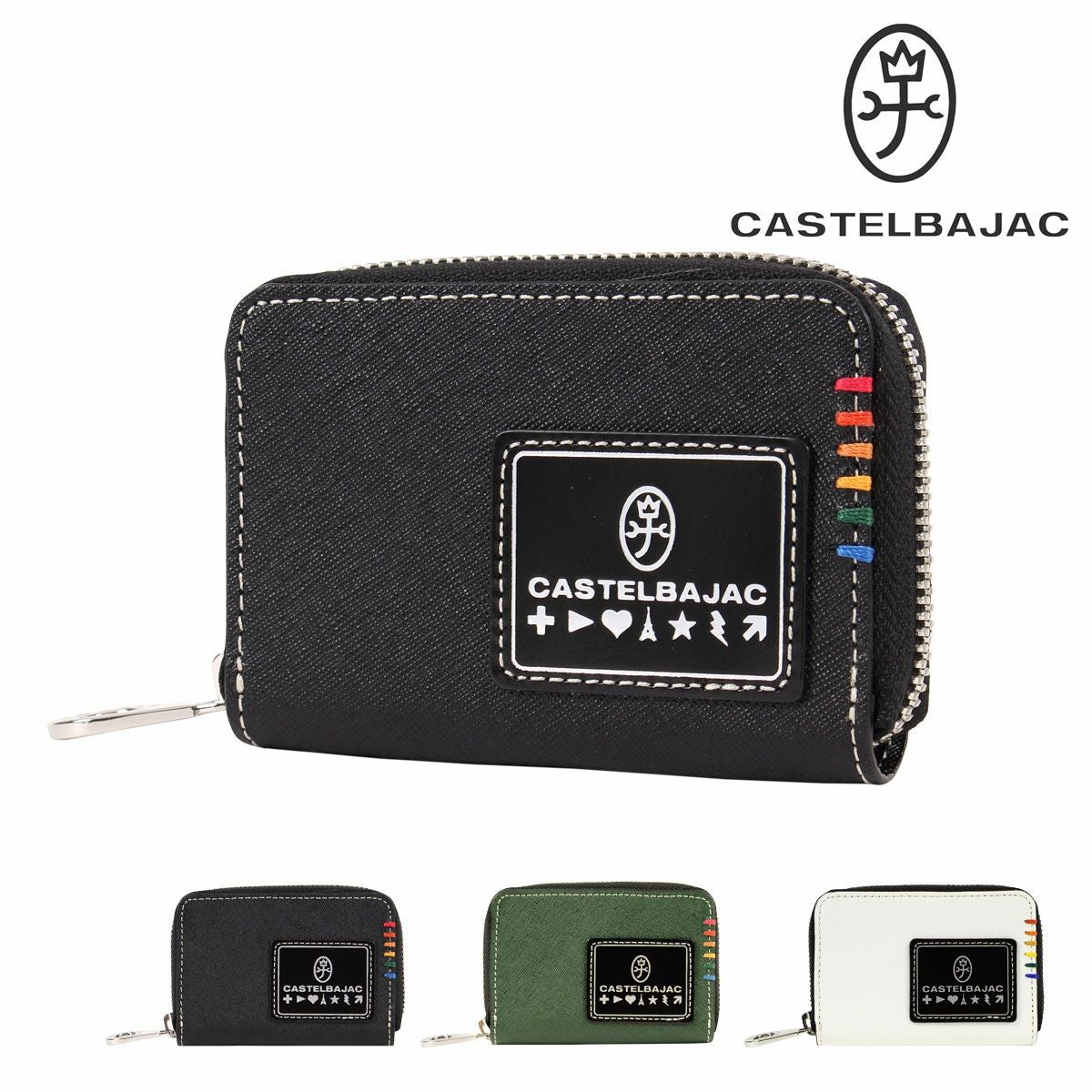 カステルバジャック 小銭入れ 本革 ソート 034611 メンズ CASTELBAJAC