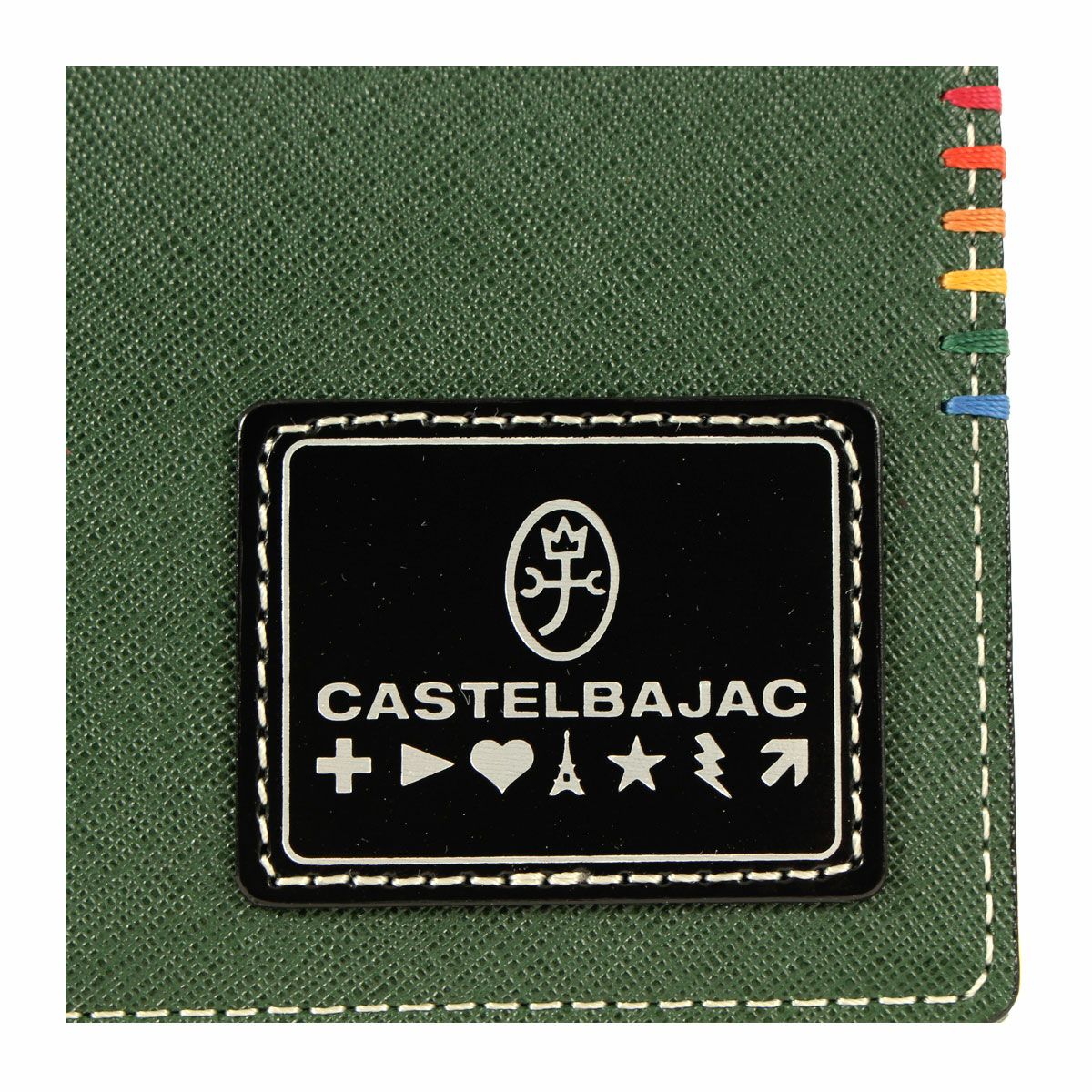 CASTELBAJAC 長財布 CASTELBAJAC（カステルバジャック） 財布 二つ折り財布 メンズ セミ長