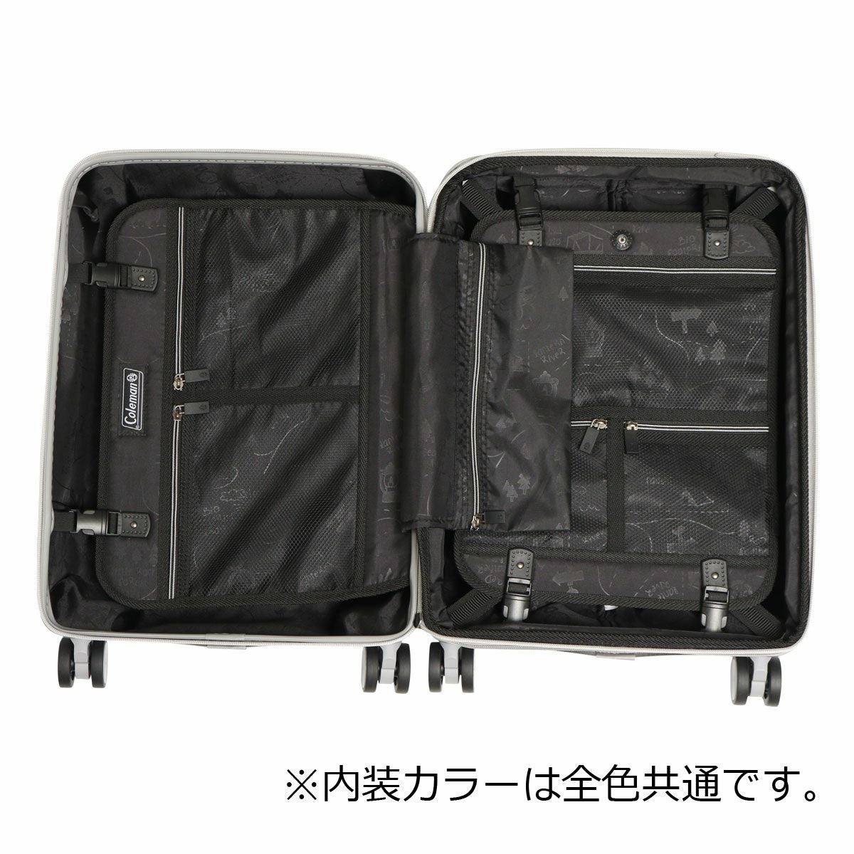 コールマン スーツケース 38～46L 48cm 2.9kg ハード 14-69 Coleman