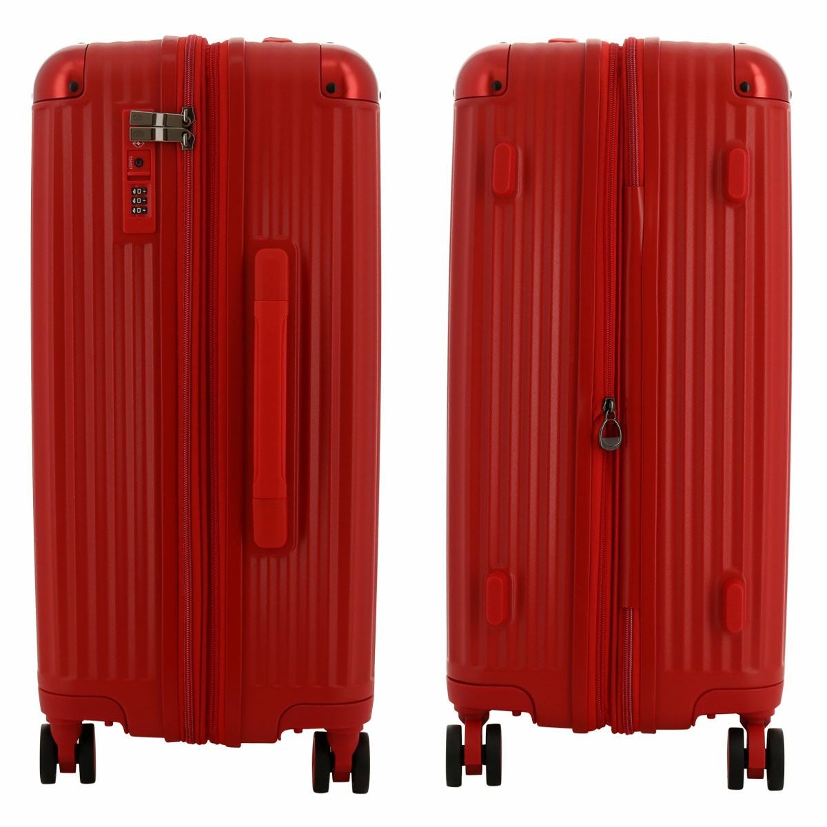 【ねね】Coleman キャリーケースック 赤 Coleman（コールマン） スーツケース キャリーケース 38+8L 14-69 2〜3