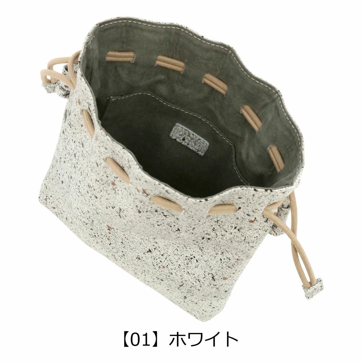 クルニー ショルダーバッグ 巾着 日本製 ミカゲ メンズ レディース
