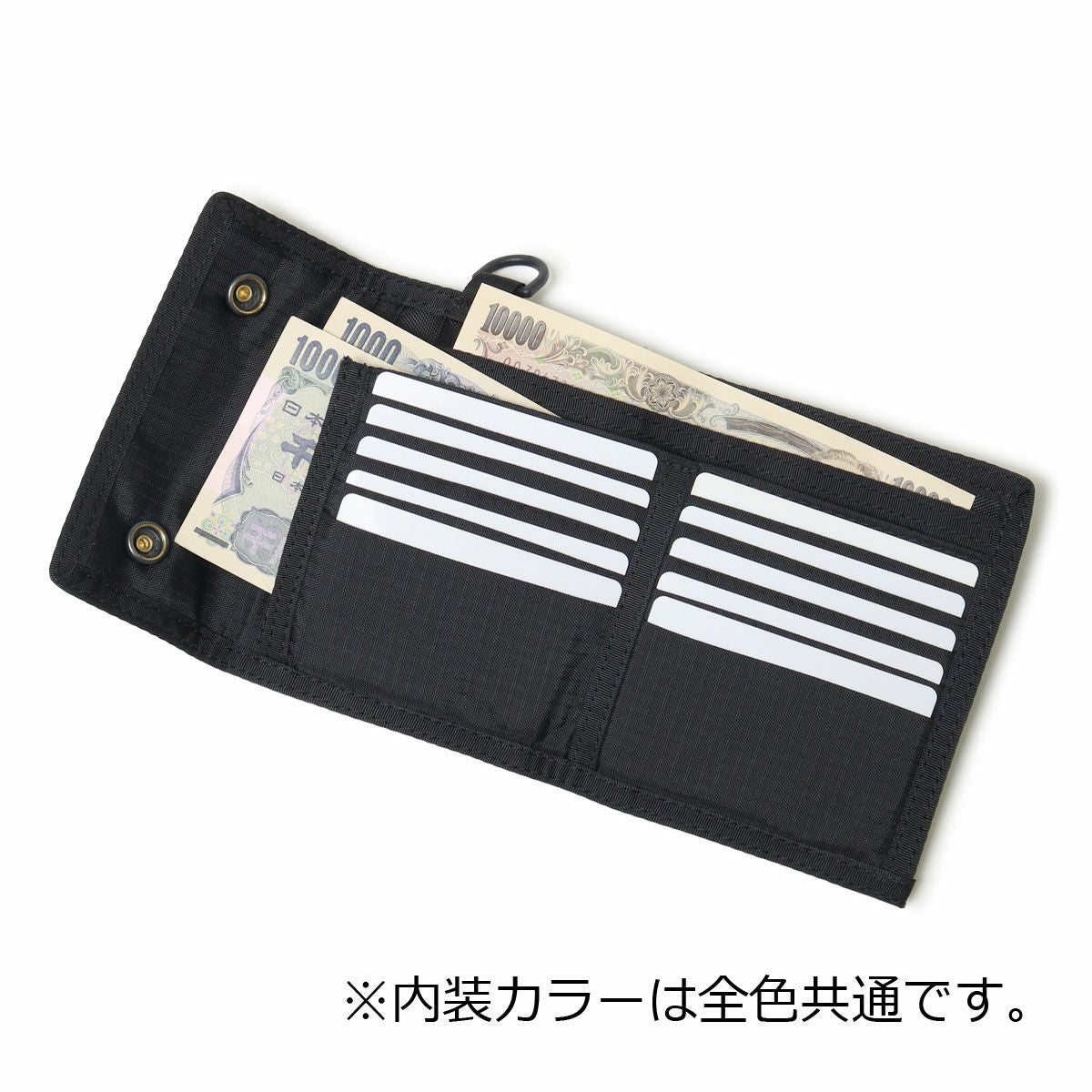 Yさん専用 Y's × HTC STUDS SMALL WALLET(FREE SIZE Black x Orange): Y's｜THE