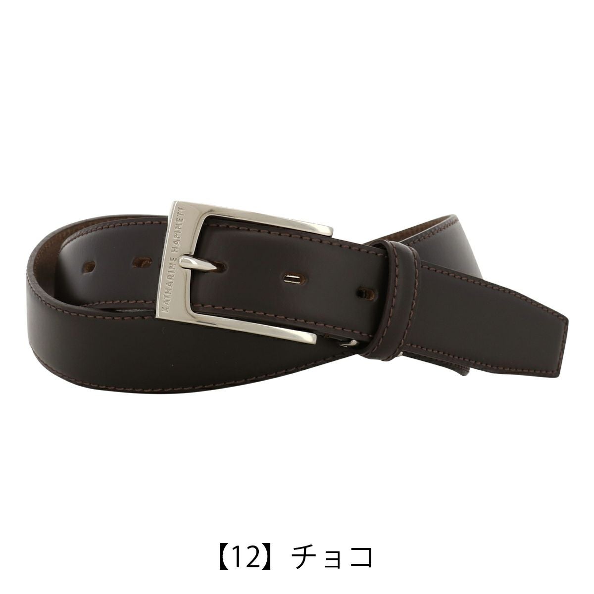 キャサリンハムネット ベルト 本革 メンズ ピンタイプ KH-5070223 日本