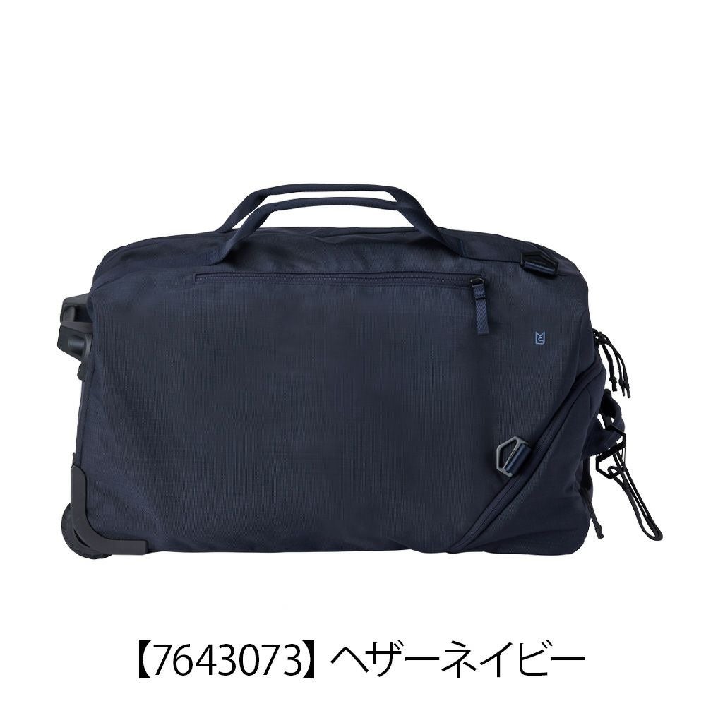 美品✨ミレスト2way 防水キャリーバッグ ボストン ネイビー 男女兼用 ミレスト ボストンキャリー 機内持ち込み 約42L 25cm 2.3kg 3WAY