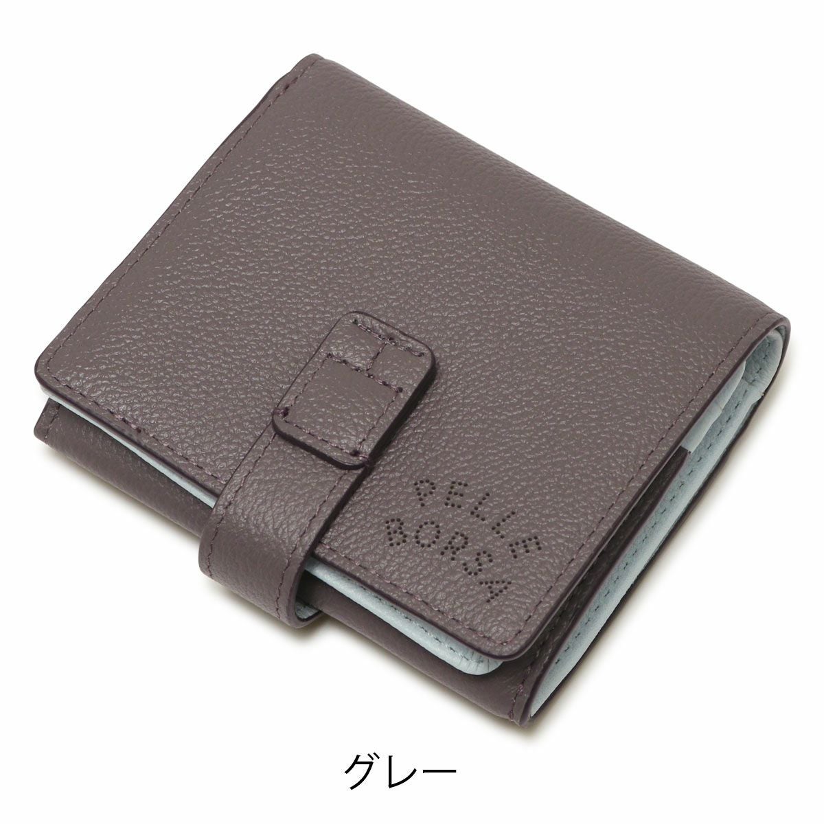 ペレボルサ 財布 二つ折り ミニ財布 二つ折り財布 本革 レディース