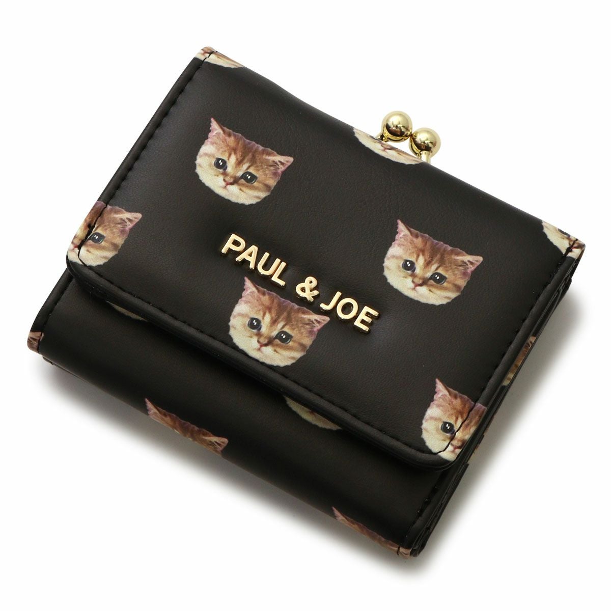 新品★ポールアンドジョー　アクセソワ　口金ミニ財布 PJA-W872 ヌネット PAUL & JOE ACCESSOIRES（ポールアンドジョーアクセソワ） 三つ折り