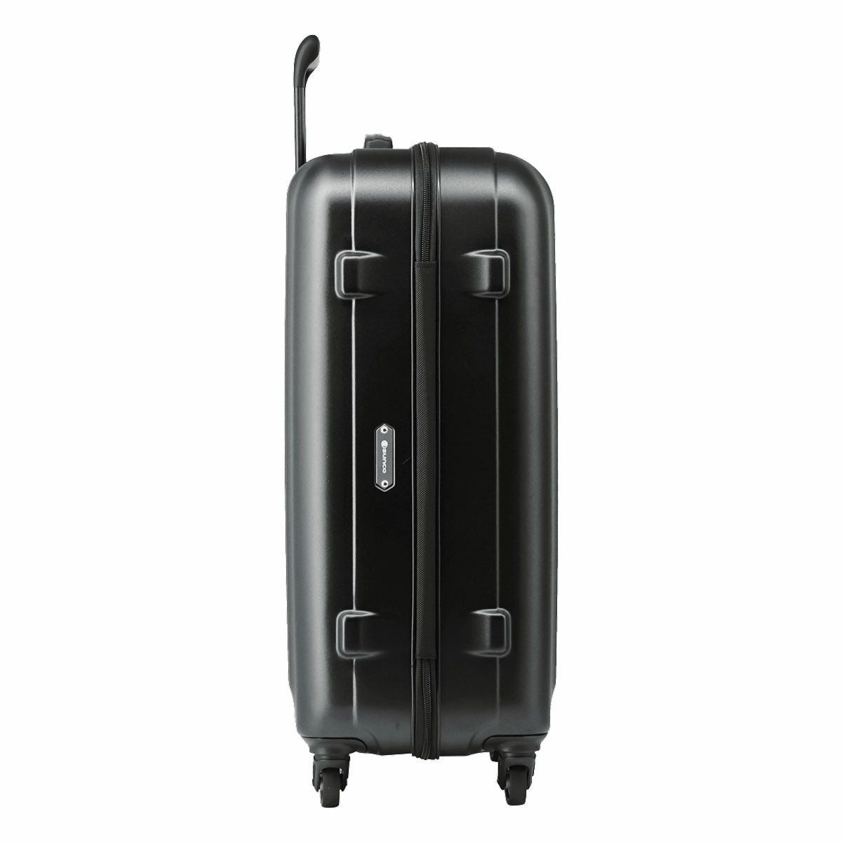 スーツケース　ブラック　sunco サンコー スーツケース 53L 58cm 2.3kg キャリーケース SLZ6-58 極軽