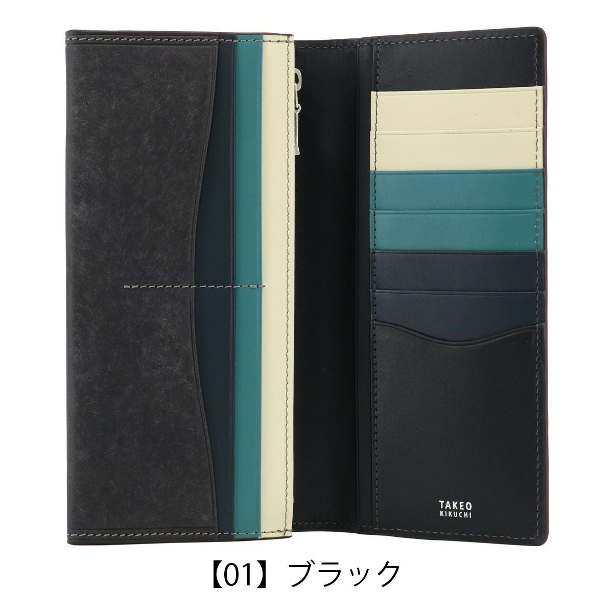 タケオキクチ 長財布 かぶせ 本革 メンズ 780615 マルゴII TAKEO