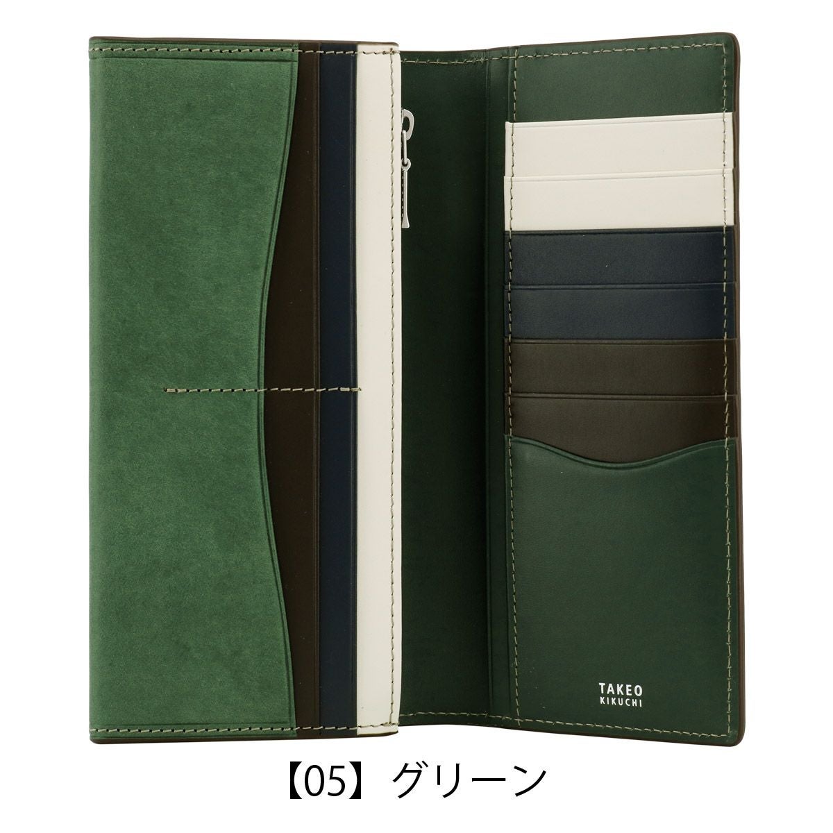 タケオキクチ 長財布 かぶせ 本革 メンズ 780615 マルゴII TAKEO
