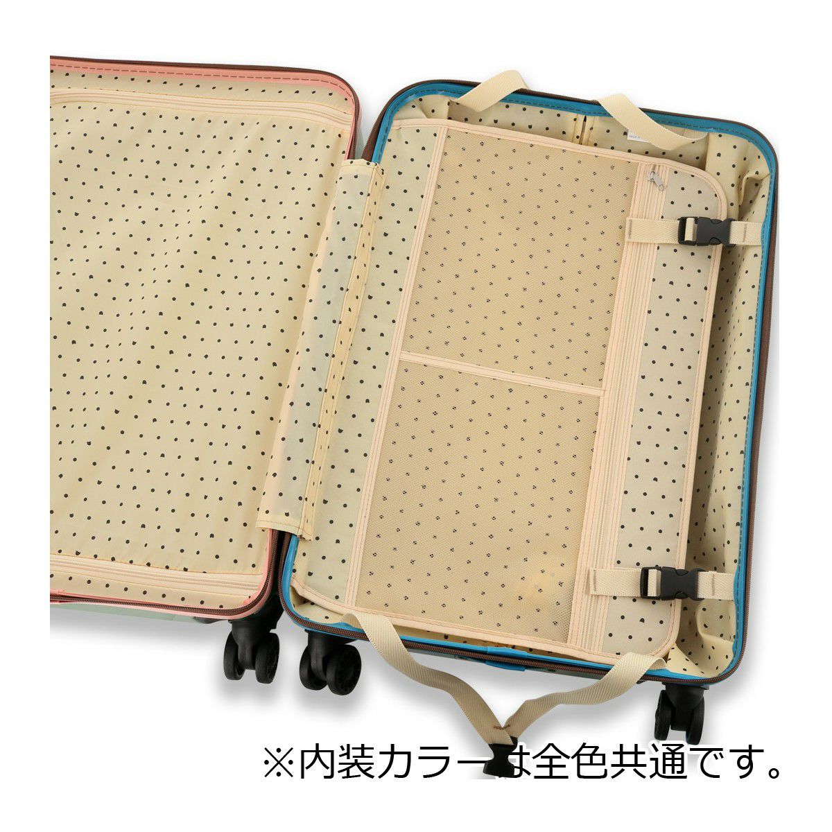 ツモリチサト キャリー スーツケース 58L 60cm 3.9kg ハードキャリー