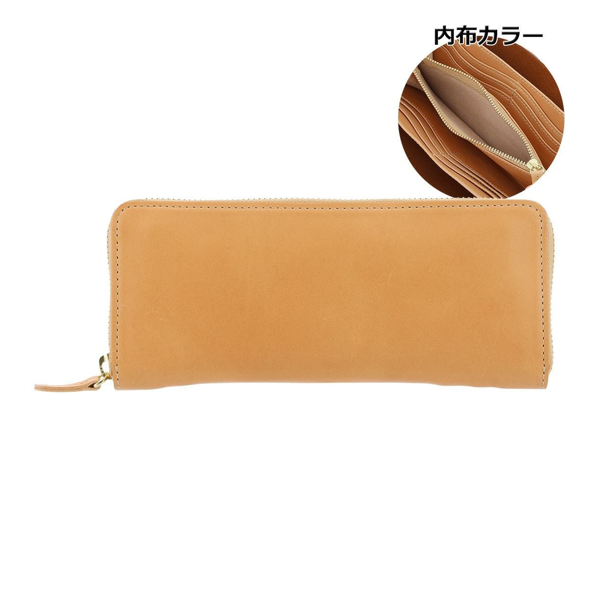 ノーティアム 長財布 ラウンドファスナー メンズ E0724150210A