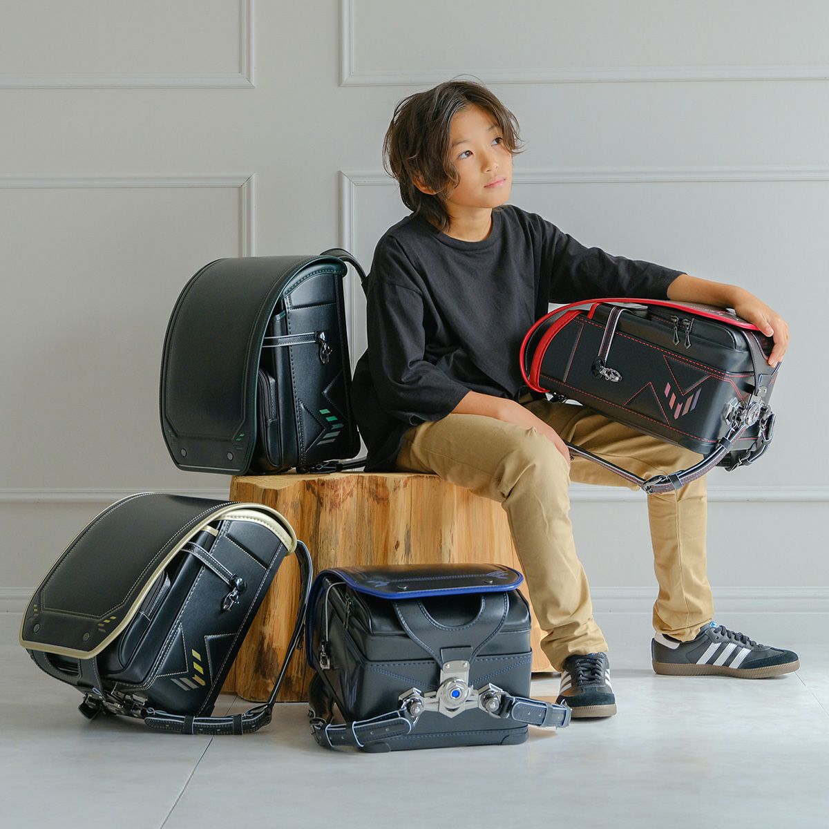 首里人　ランプ＆ホルダー　5セット！ 予約販売】くるピタ ランドセル スピードライン 男の子 1KK5650K
