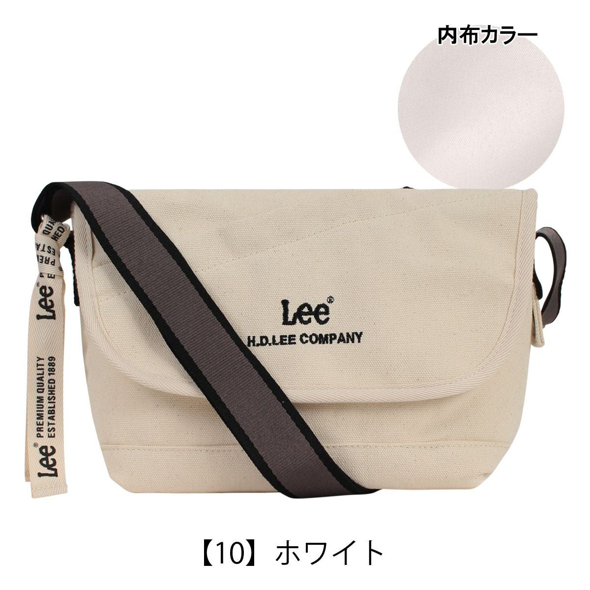 Lee ショルダーバック フラップ型 キャンバス レディース 320-1302