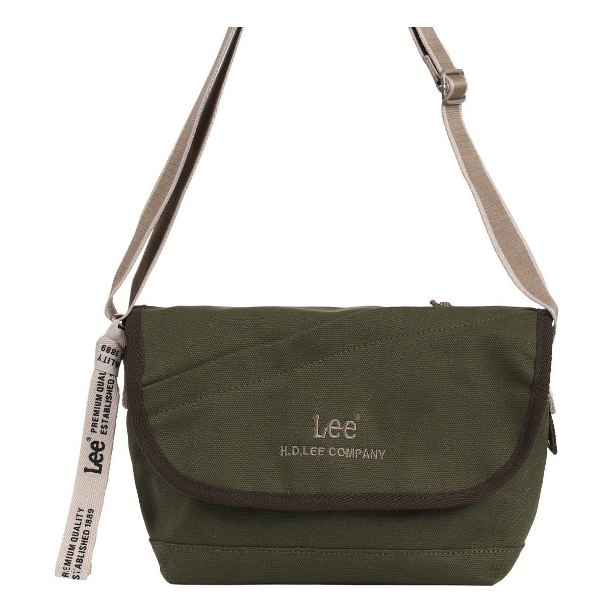 Lee ショルダーバック フラップ型 キャンバス レディース 320-1302