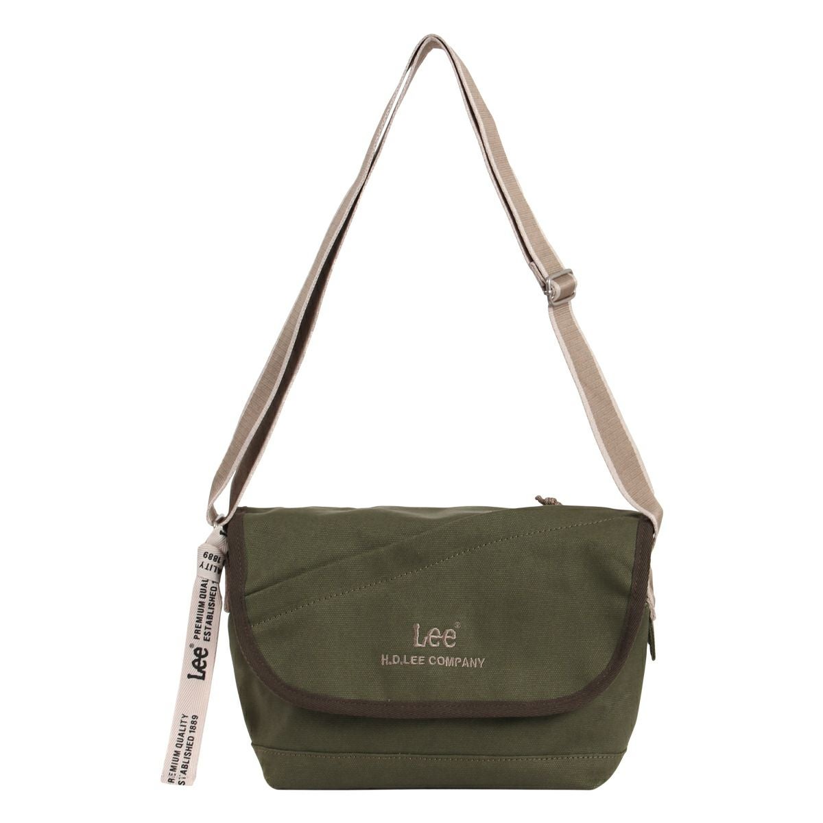 Lee ショルダーバック フラップ型 キャンバス レディース 320-1302