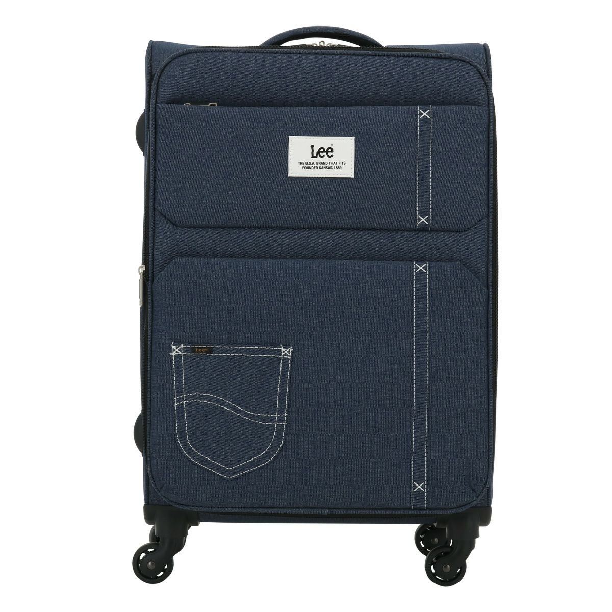 Lee スーツケース 63L 68cm 3.2kg フロントオープン 320-9031 sonic 24