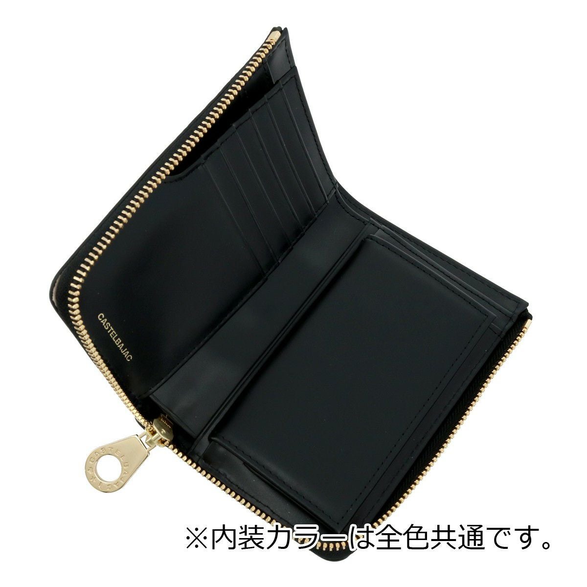 カステルバジャック 二つ折り財布 本革 メンズ コメット 046601