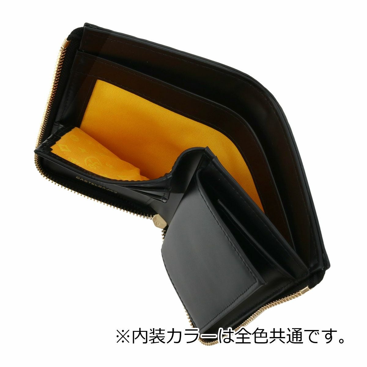 カステルバジャック 二つ折り財布 本革 メンズ コメット 046601