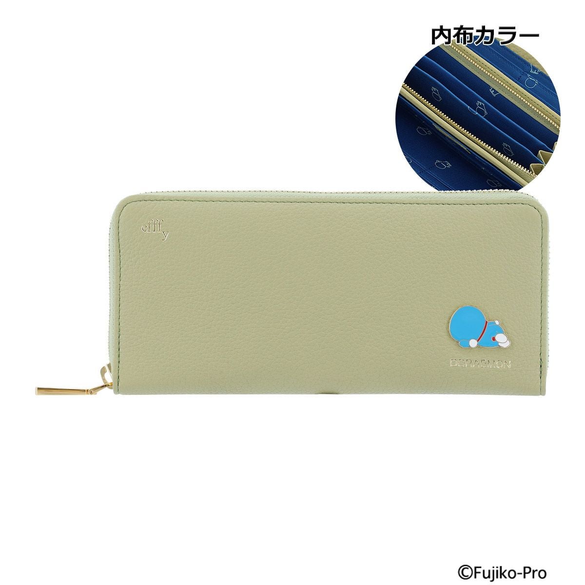 ドラえもん エフィー 長財布 ラウンドファスナー レディース CLB3-011
