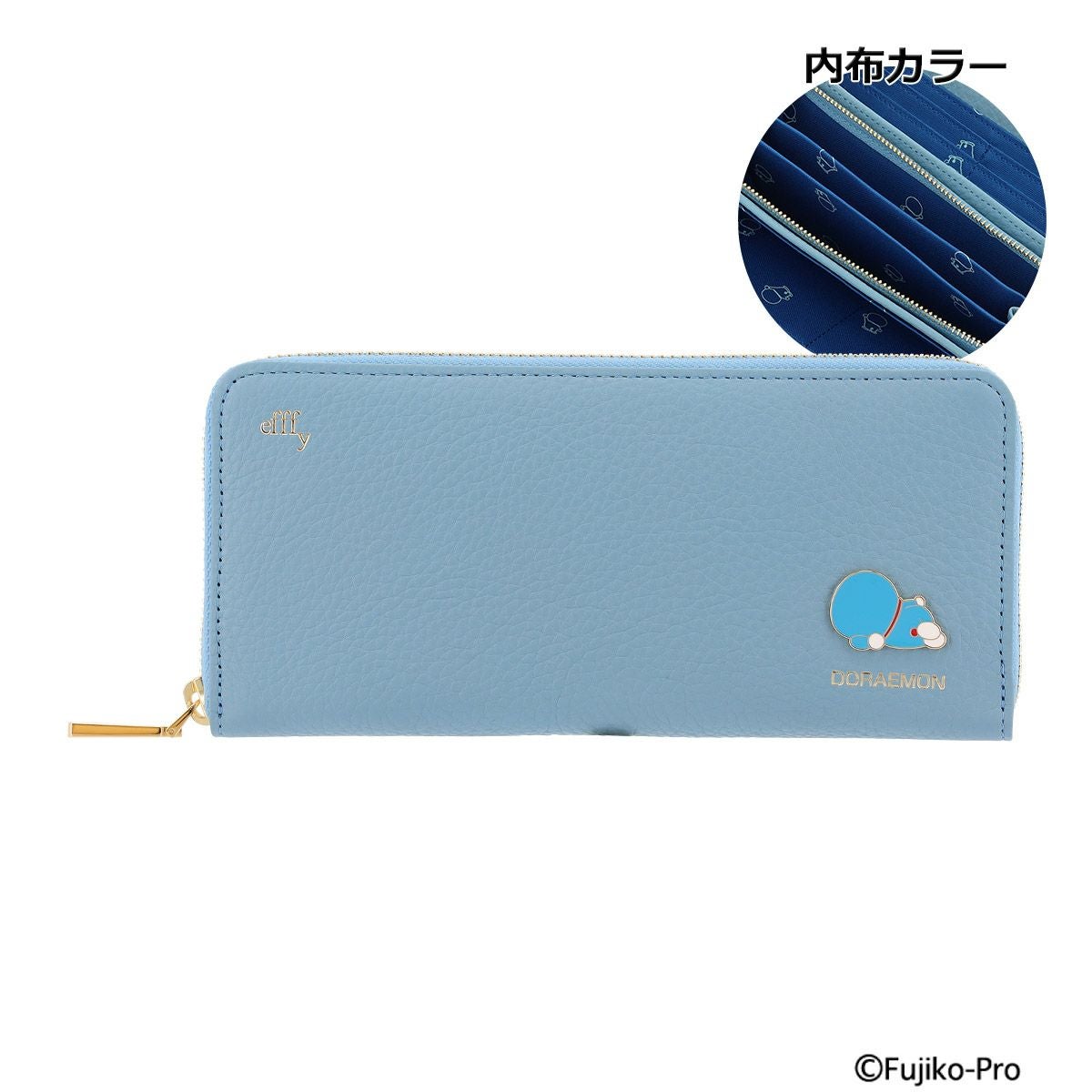 ドラえもん エフィー 長財布 ラウンドファスナー レディース CLB3-011