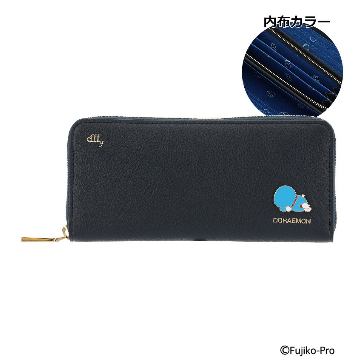 ドラえもん エフィー 長財布 ラウンドファスナー レディース CLB3-011