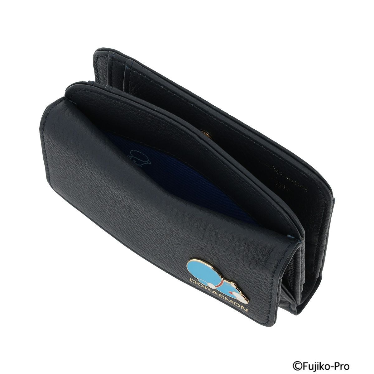 efffy エフィー ドラえもん 二つ折り財布 サックス ブルお昼寝 財布 efffy（エフィー） 財布 ドラえもん 二つ折り財布 レディース