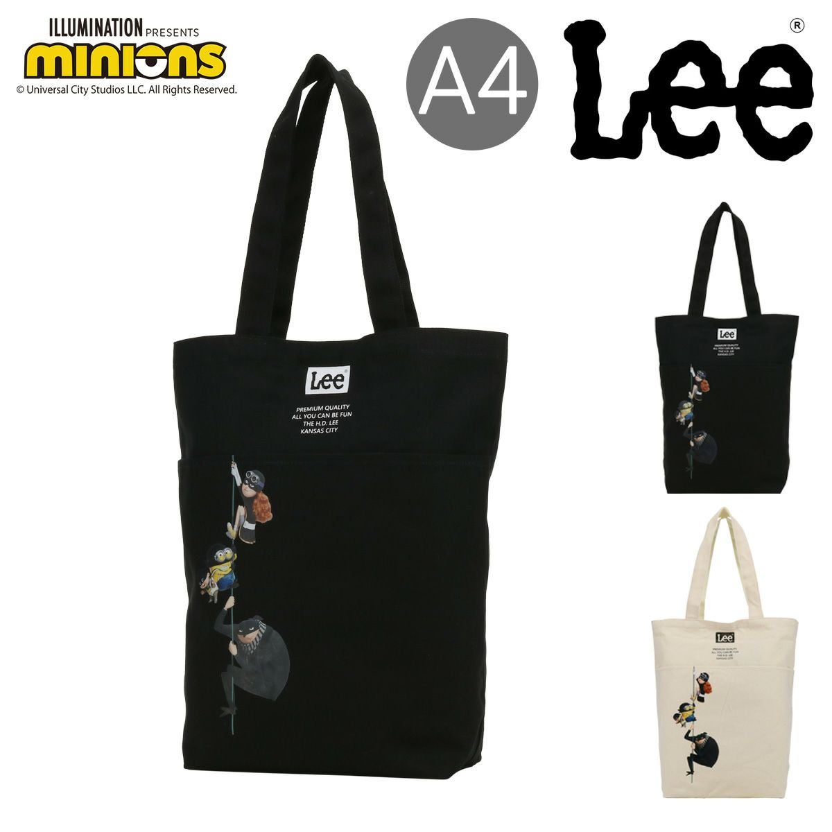 Lee ミニオン トートバッグ メンズ レディース 320-30041 MINIONS リー