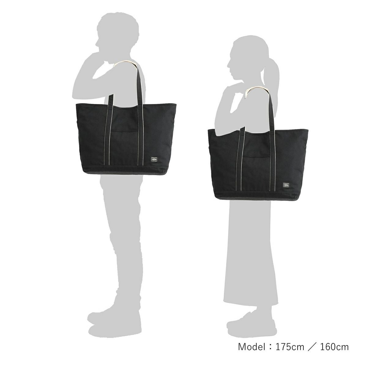 ポーター　nakata　トートバッグ ポーター ノアール トートバッグ(L) 895-15158 PORTER NOIR TOTE BAG(L