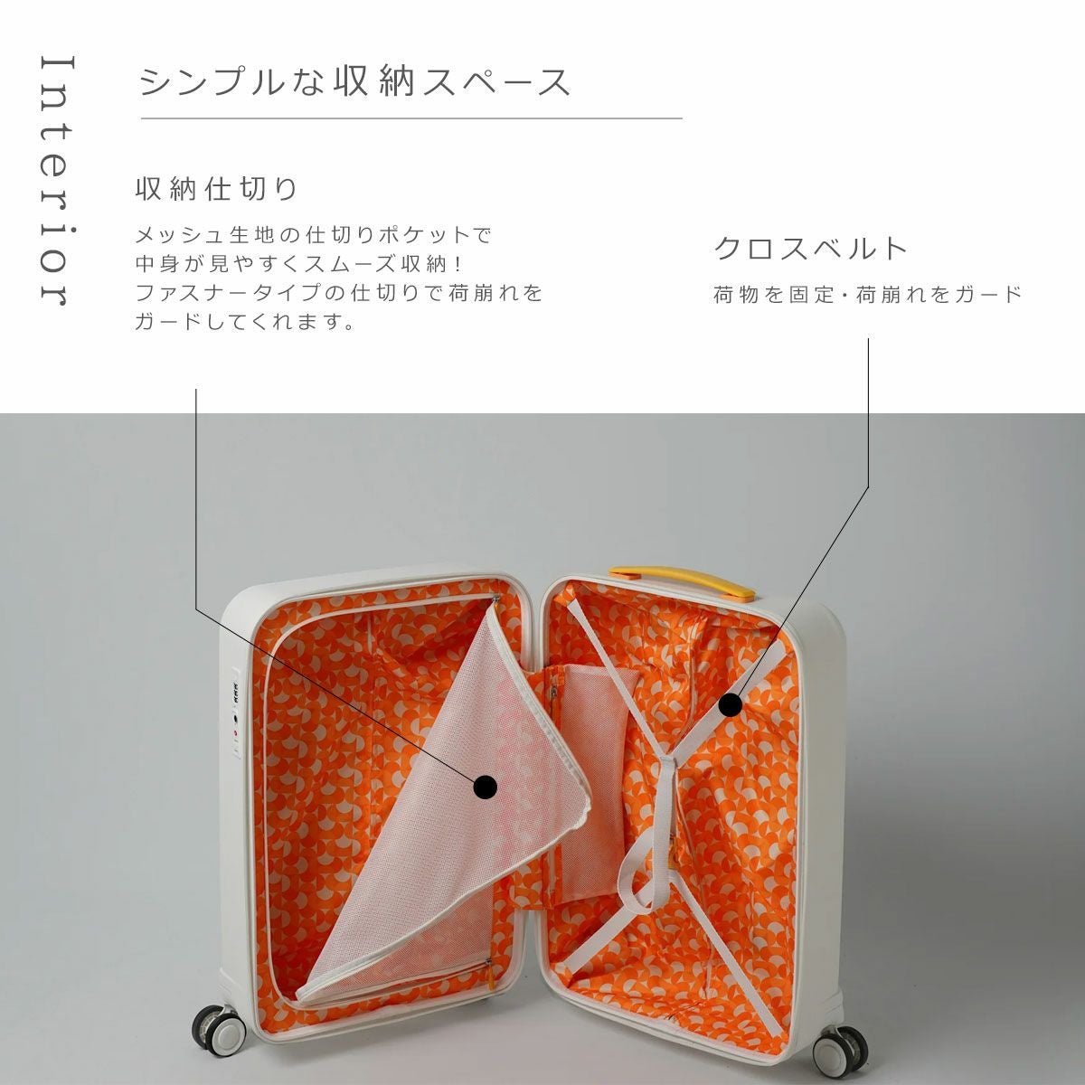 イノベーター スーツケース 別注 IND19 軽量 38L 55cm 1.9kg innovator