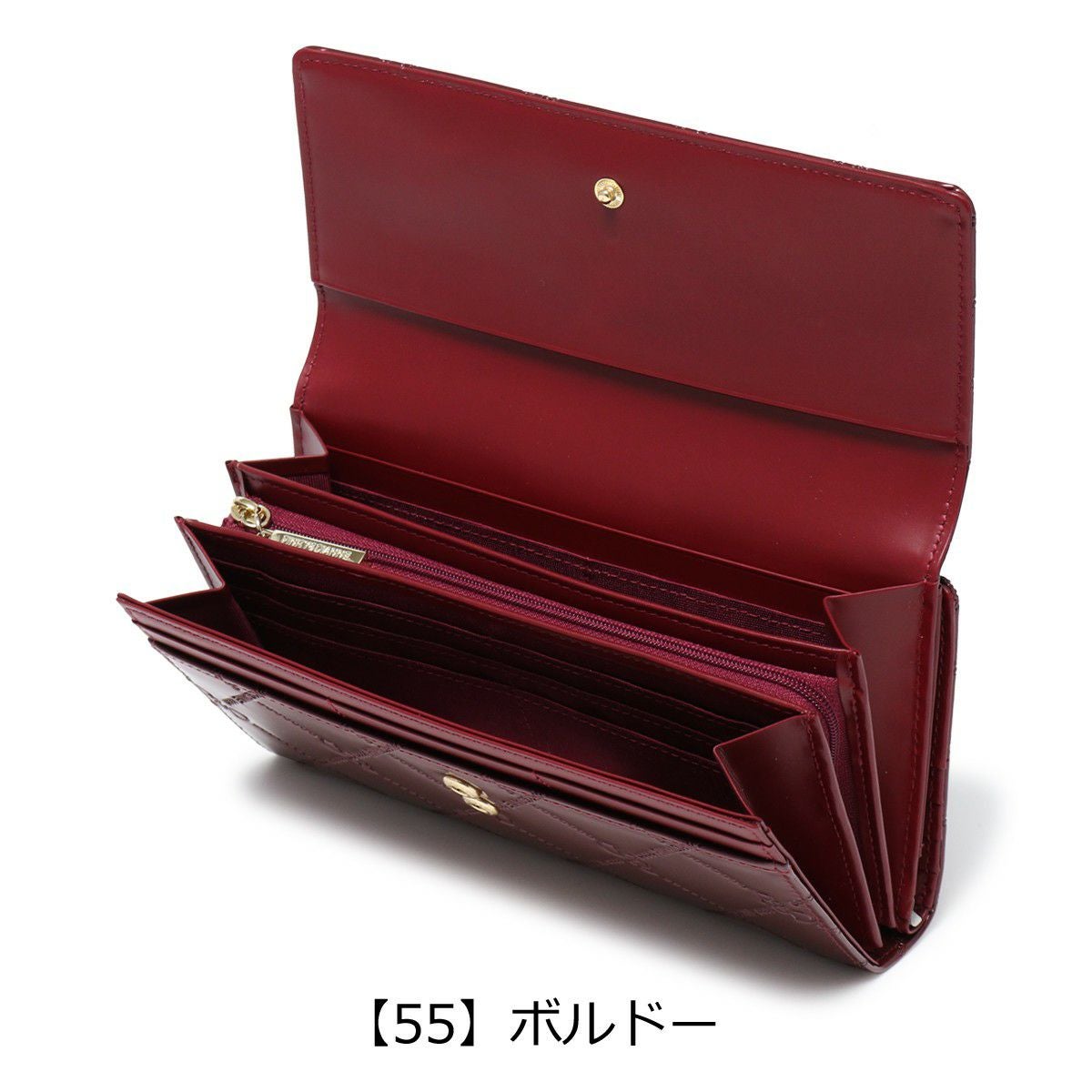 ピンキーアンドダイアン 長財布 かぶせ コモンエナメル PDLWFAT1