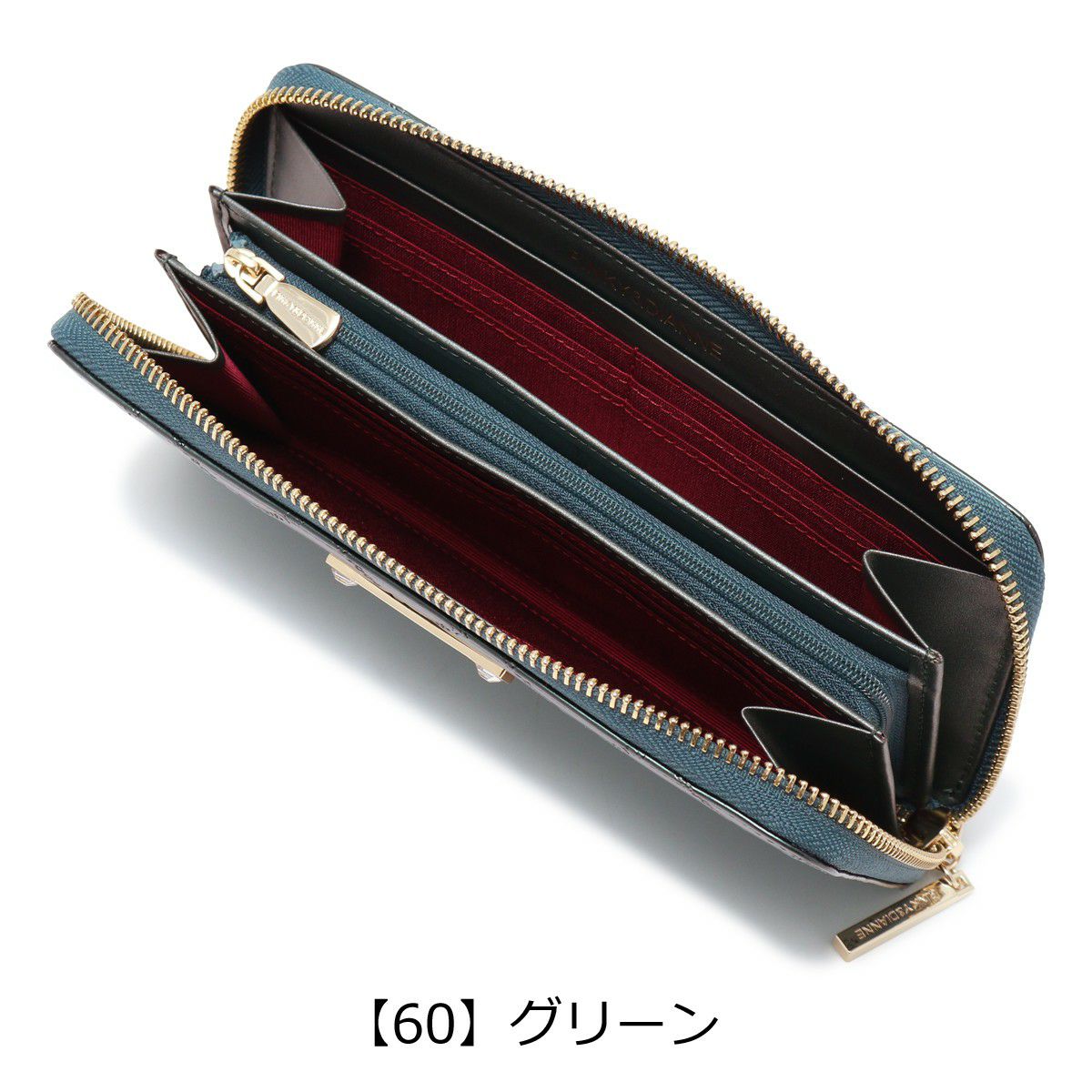 ピンキーアンドダイアン 長財布 ラウンドファスナー コモンエナメル ピンキーアンドダイアン 長財布 ラウンドファスナー コモンエナメル