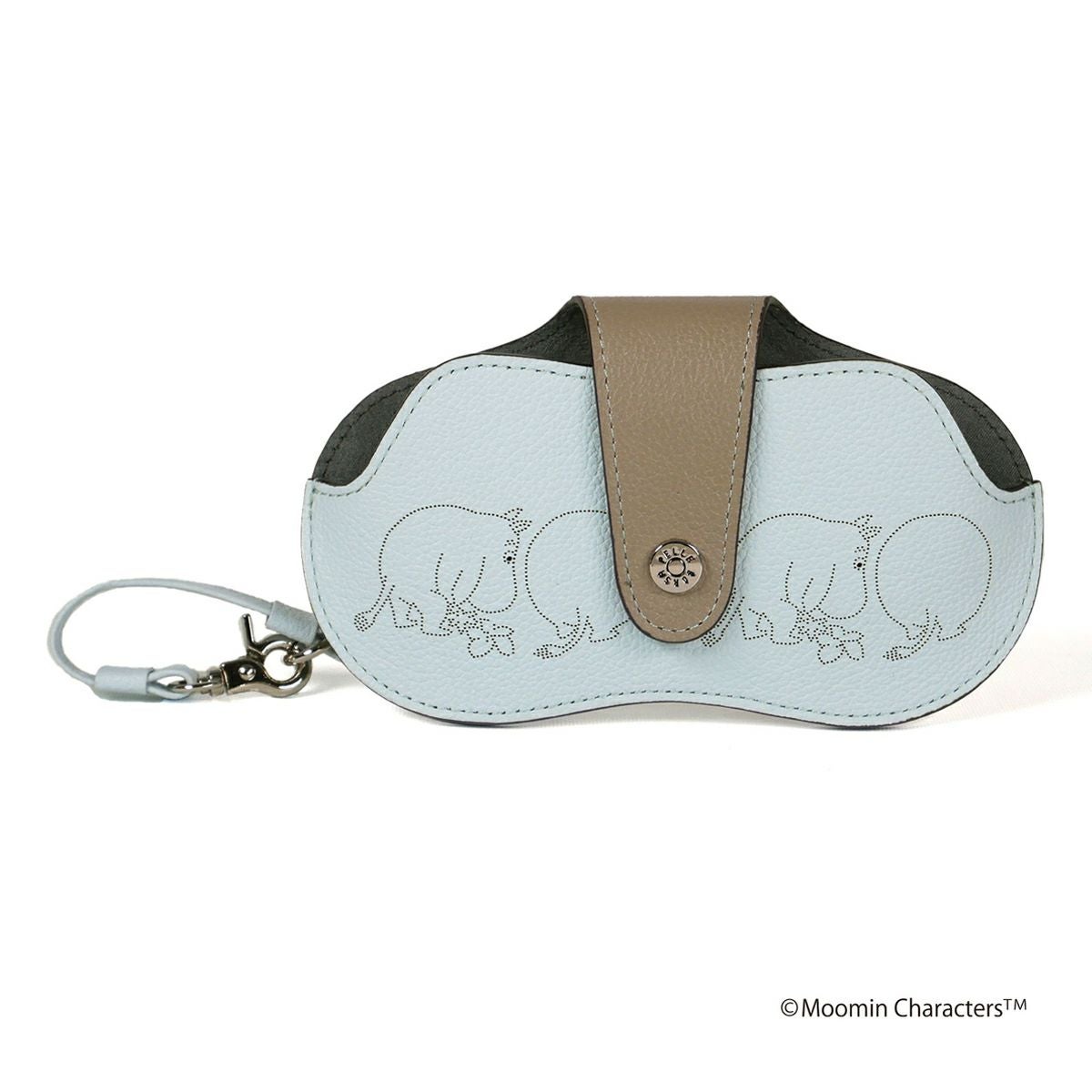 【新品】PELLE BORSA ペレボルサ ムーミントロール メガネケース ペレボルサ メガネケース 本革 スナフキン リトルミイ かわいい