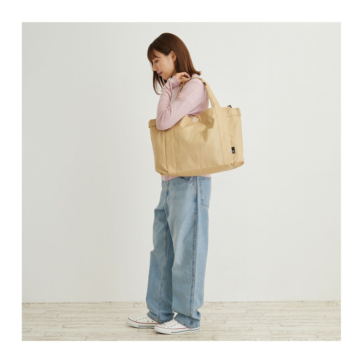 ROOTOTE ルートート 3157 SNミディアムポケッツD トートバッグ