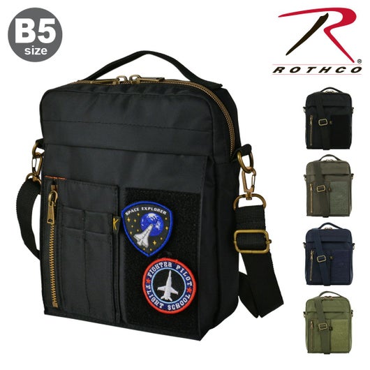 ロスコ ショルダーバッグ 縦型 斜め掛け B5 メンズ 45077 Air Force 