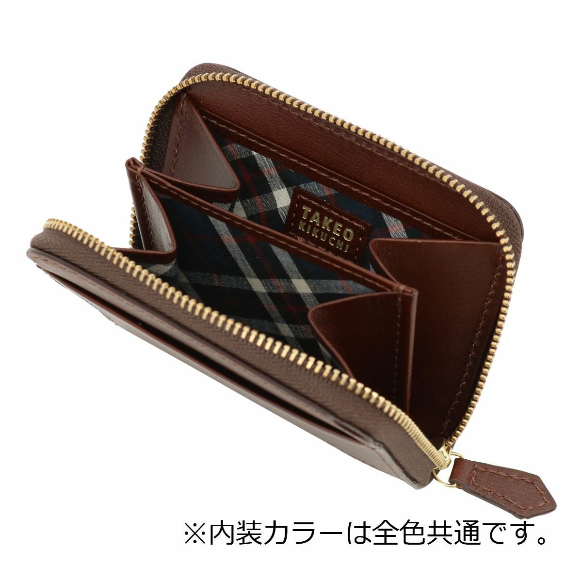 タケオキクチ 小銭入れ コインケース 本革 メンズ ルーナ 7070221