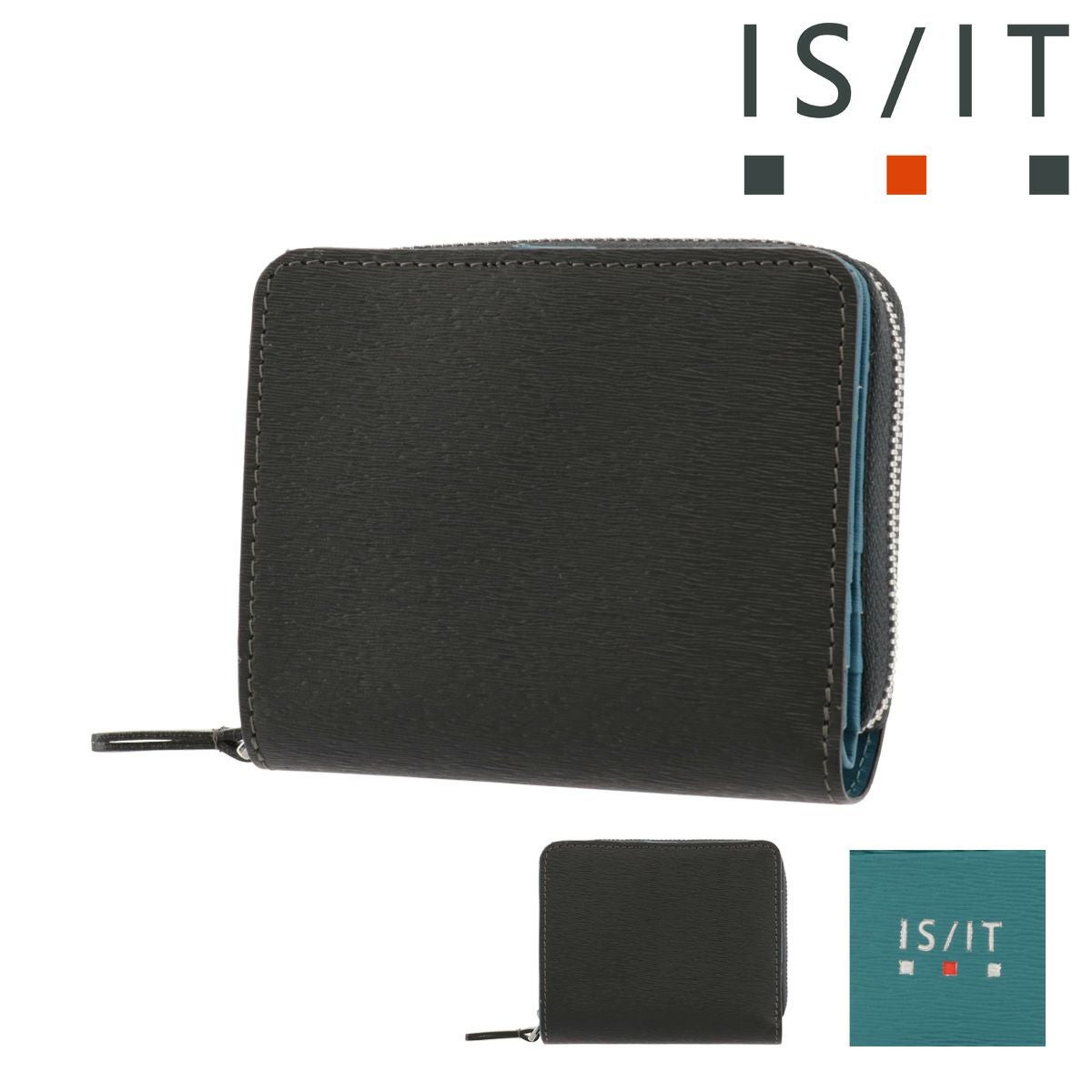 イズイット 二つ折り財布 本革 メンズ レディース 972624 ノボII ISIT