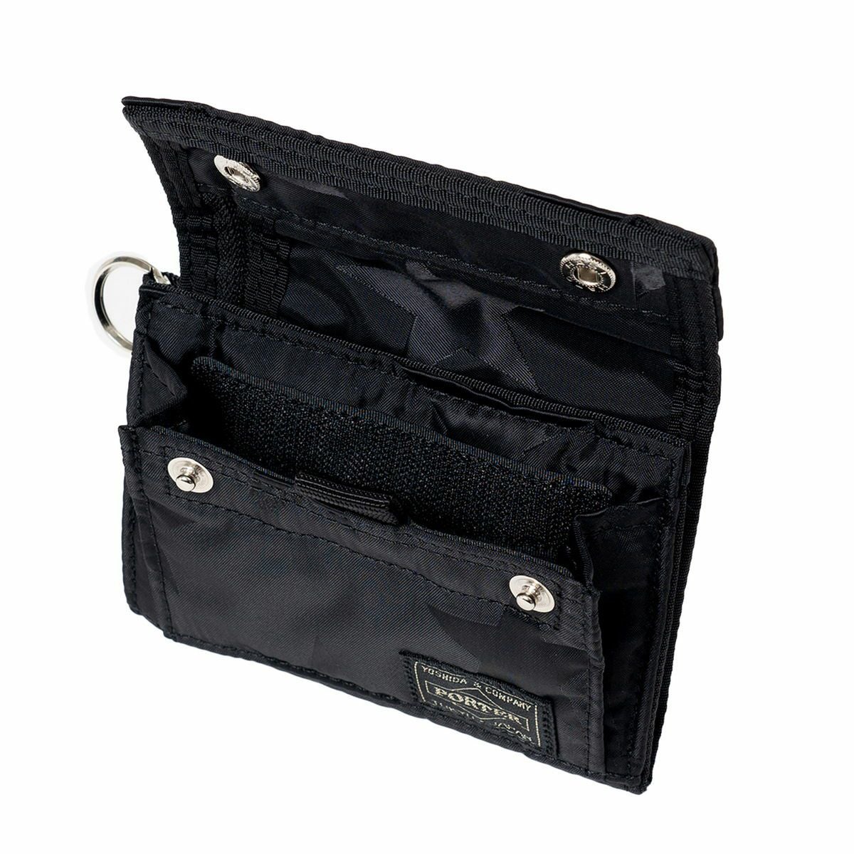 PORTER ブライトスター 二つ折財布 ブラック コンパクト 吉田カバン 654-07081-1.jpg