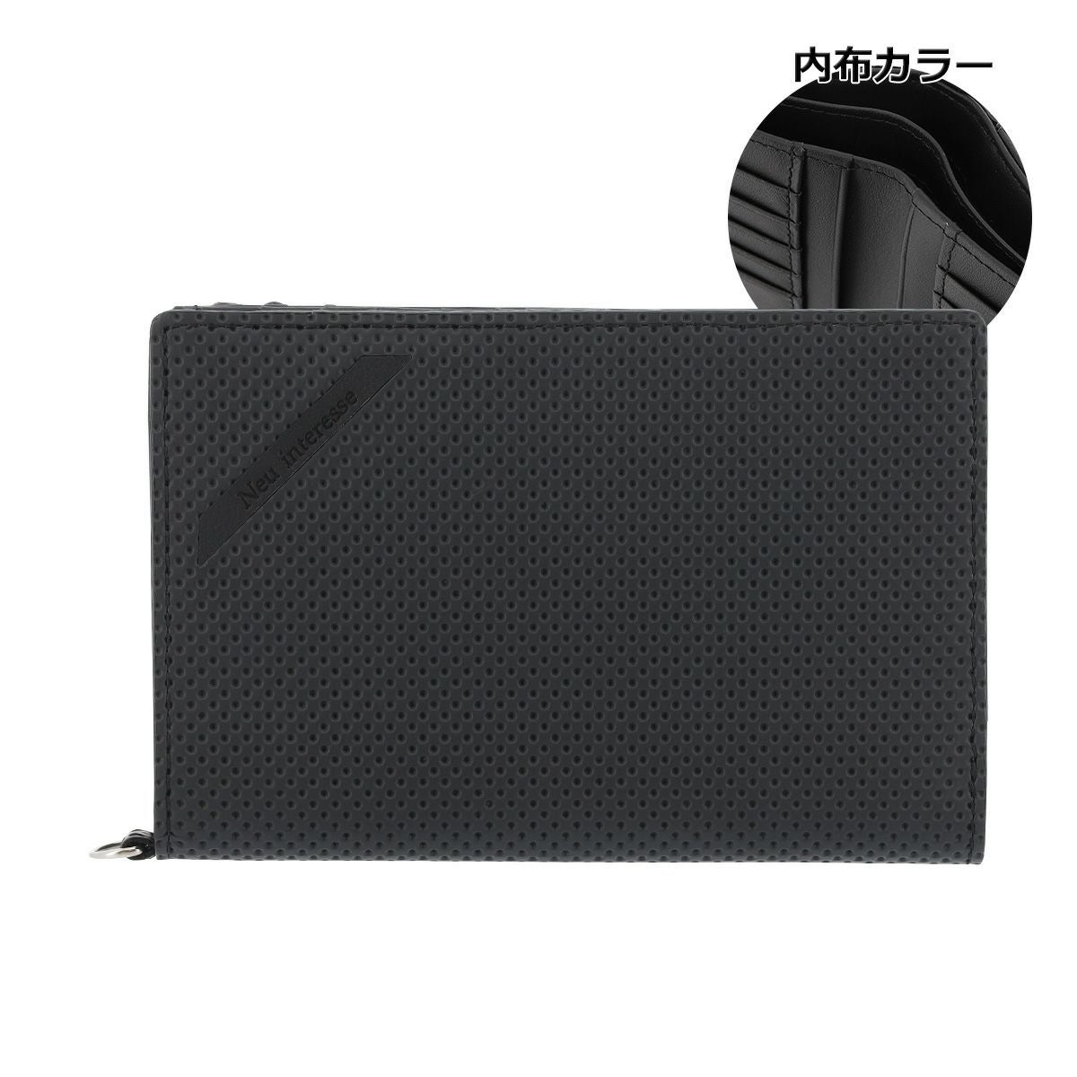 ノイインテレッセ 二つ折り財布 スラッシュ メンズ Neu-003 Neu
