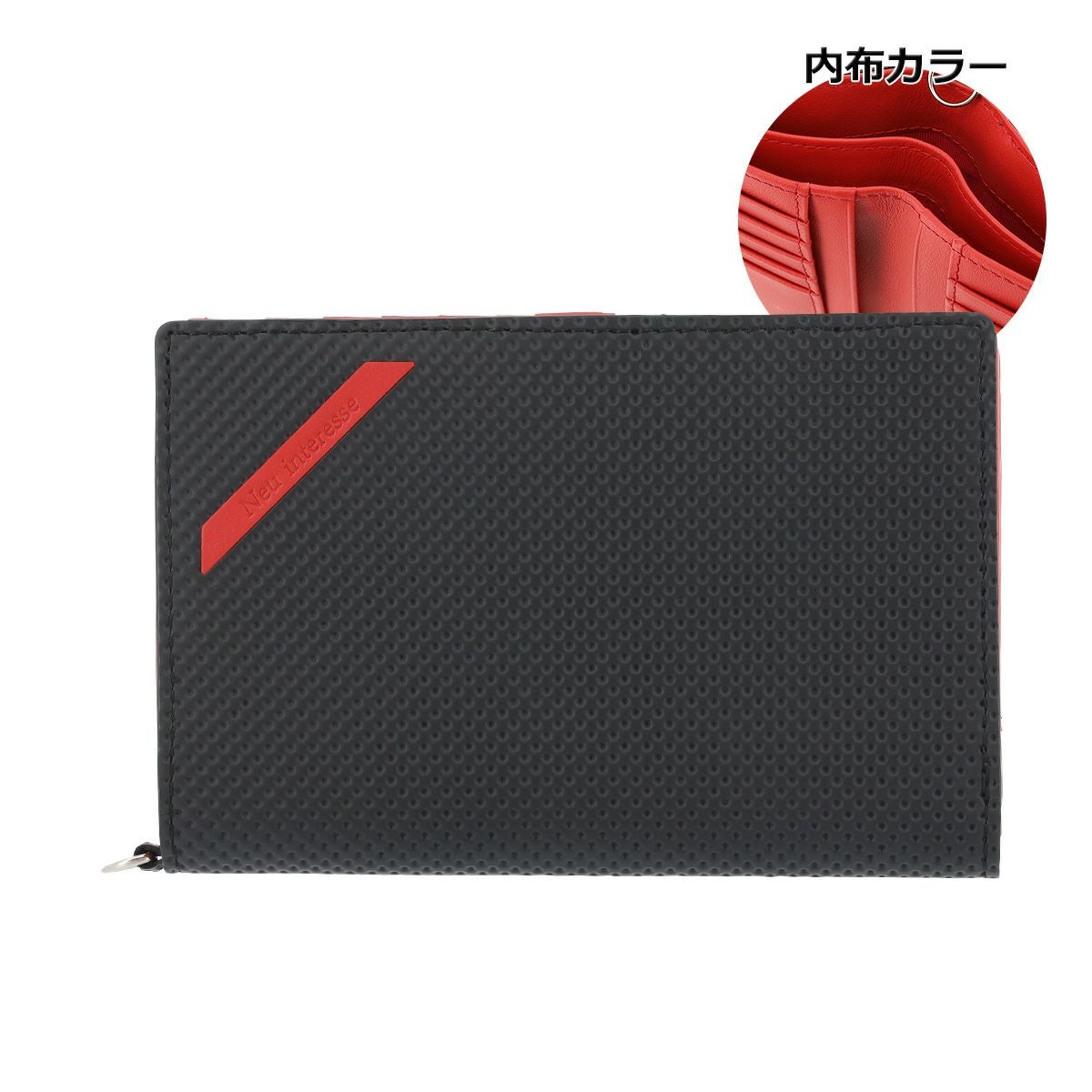ノイインテレッセ 二つ折り財布 スラッシュ メンズ Neu-003 Neu