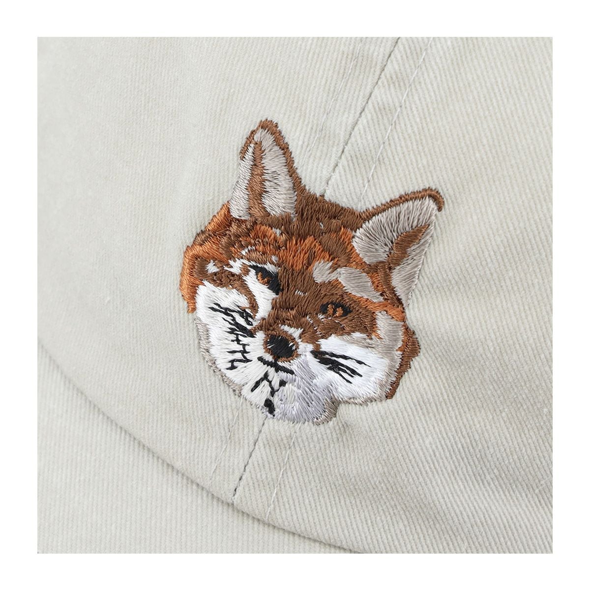 ベージュ(FOX刺繍)