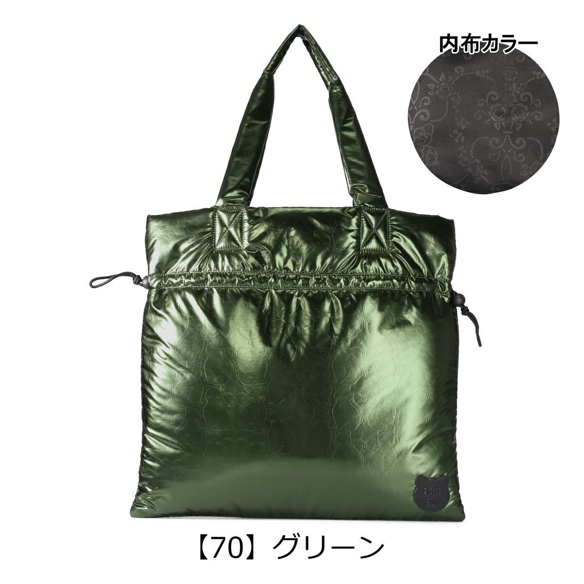 アナスイ トートバッグ レディース 317610 ダウニーTITI ANNA SUI 猫