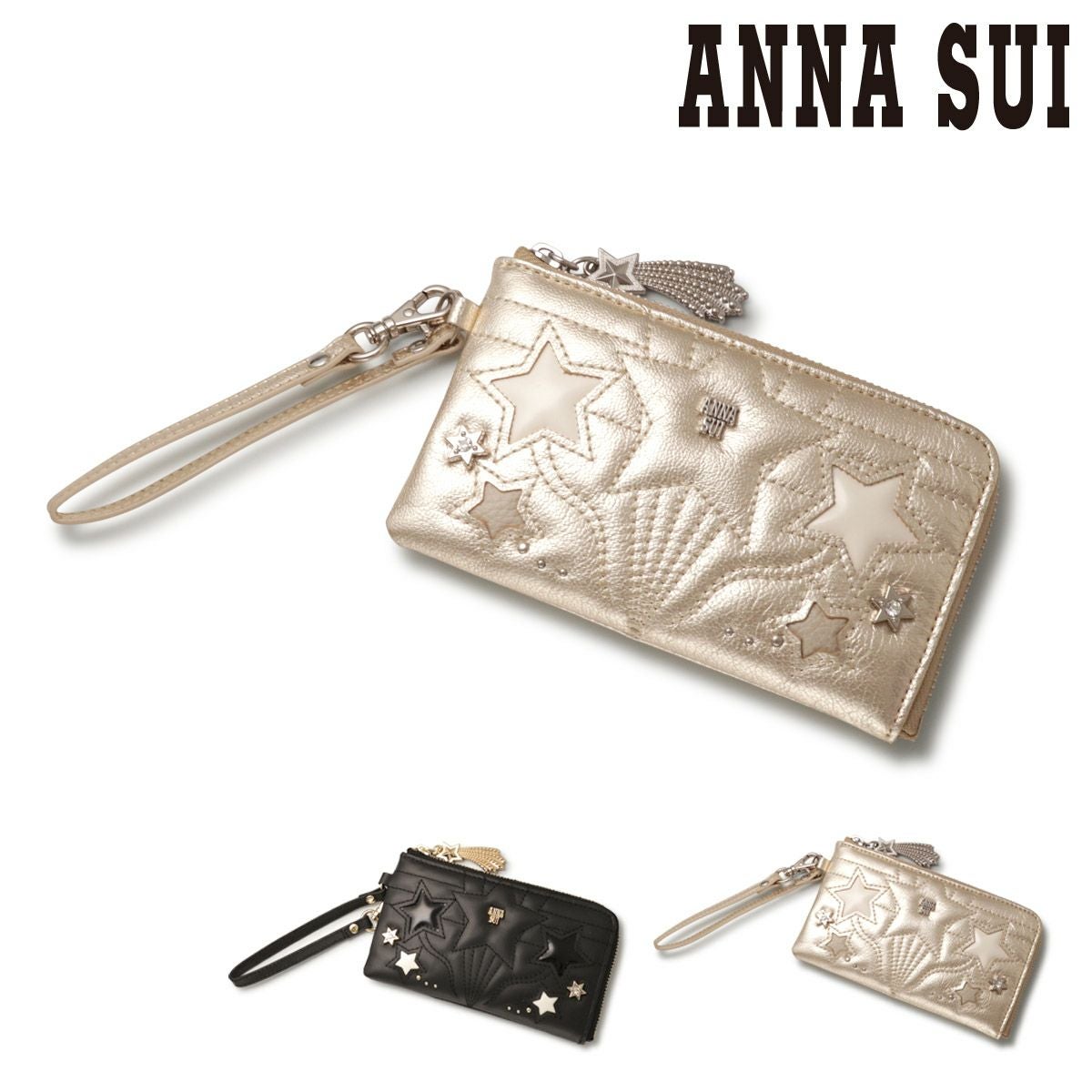 アナスイ パスケース 定期入れ レディース 本革 ルシィ 317622 ANNA