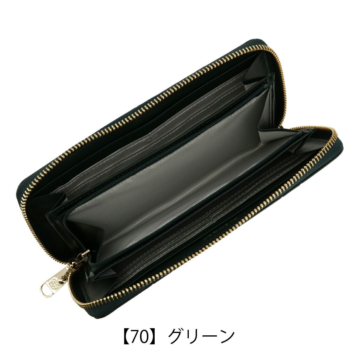 クレイサス 長財布 ラウンドファスナー レディース ヘデラ 190130