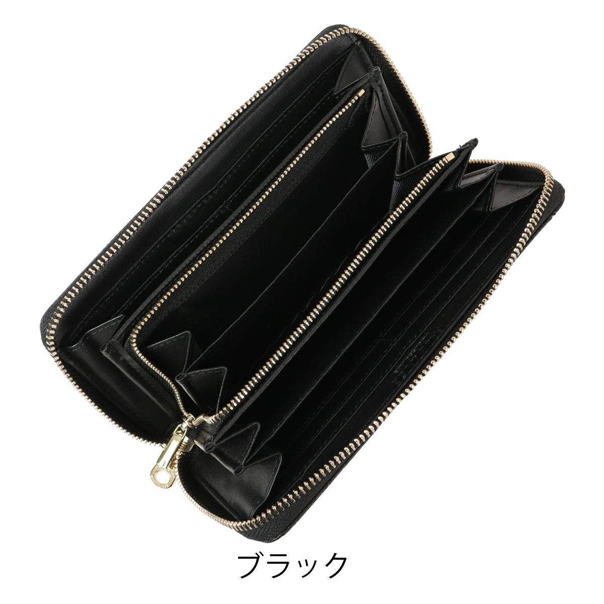 新品 ポール＆ジョー アクセソワ 長財布 ラウンドファスナー ブラック b ポールアンドジョーアクセソワ 長財布 ラウンドファスナー レディース