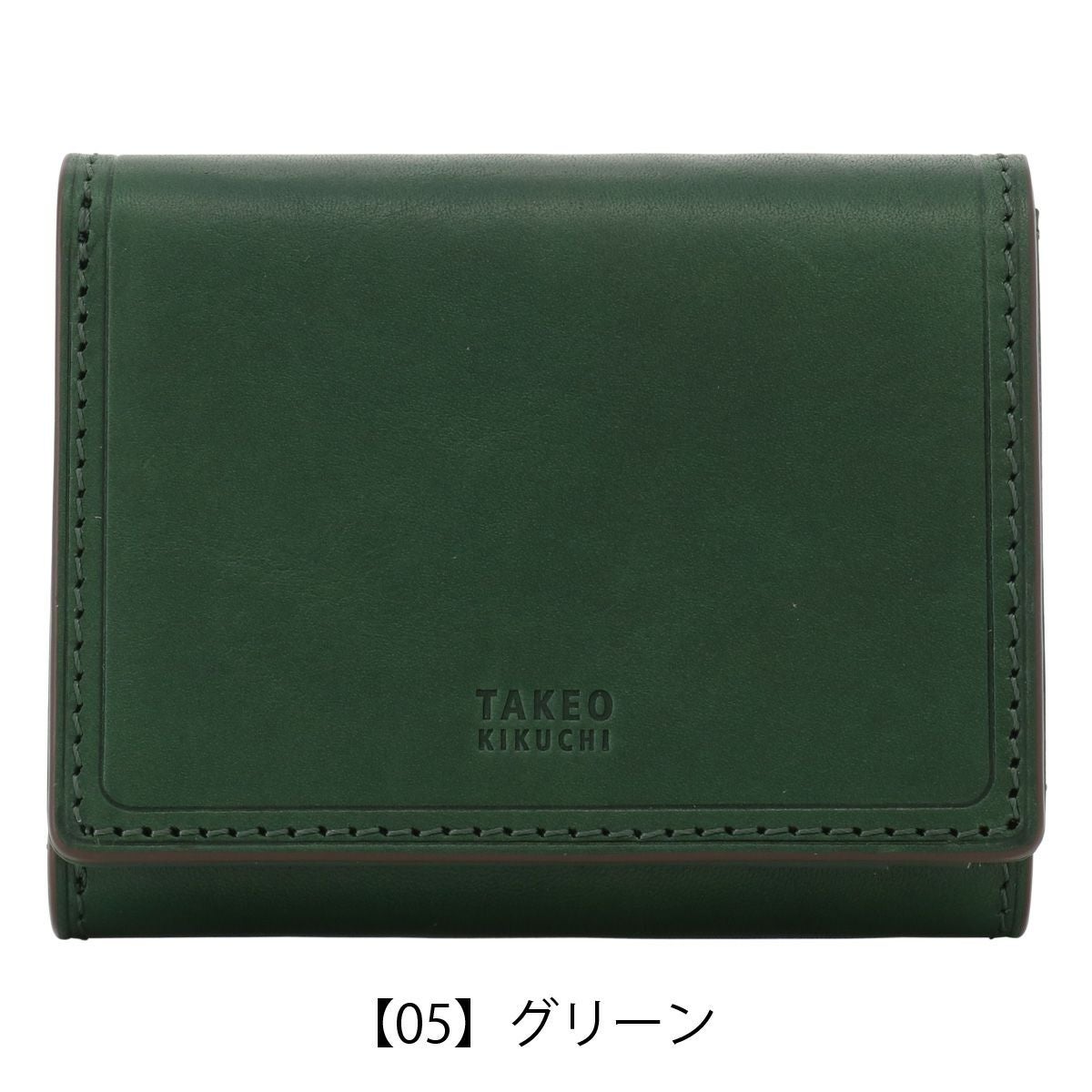 タケオキクチ 三つ折り財布 本革 メンズ コルティ 742624 TAKEO