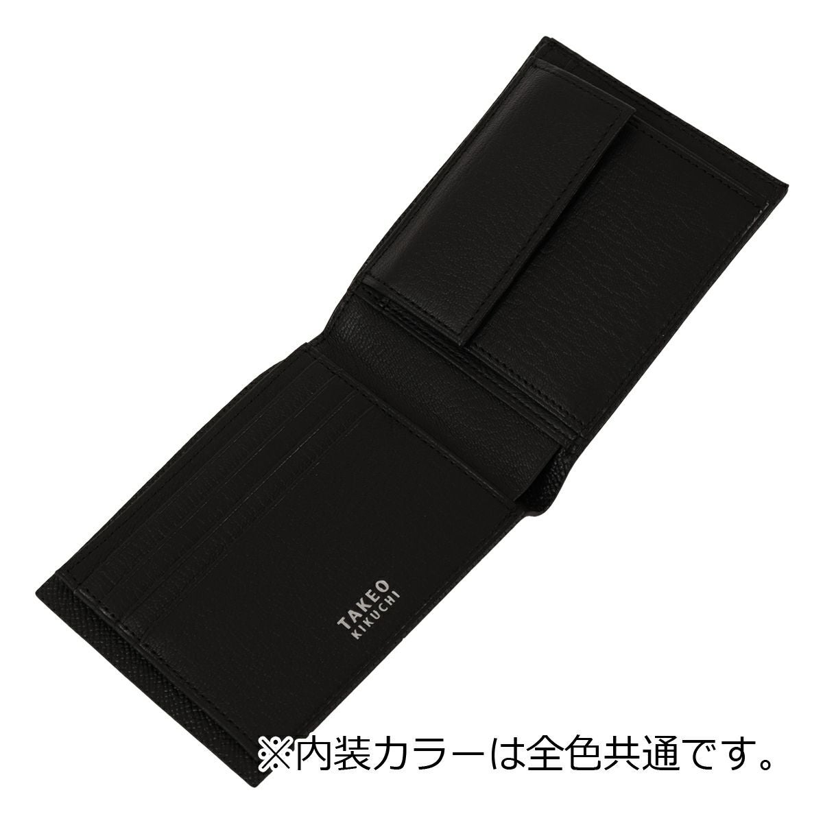 タケオキクチ 二つ折り財布 本革 軽量 メンズ 744614 クラーク TAKEO