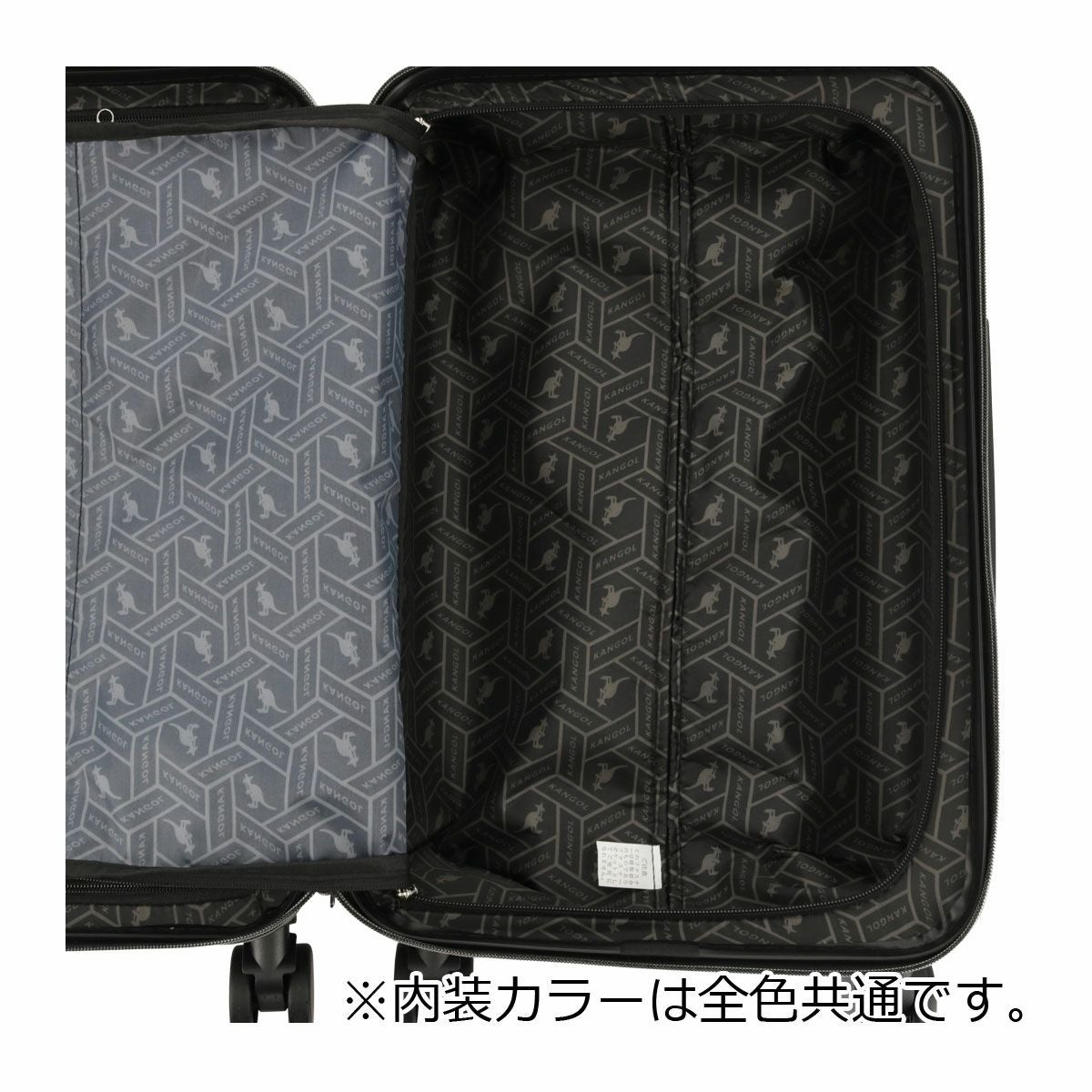 カンゴール スーツケース 37L 55cm 3.5kg 機内持ち込み フロント