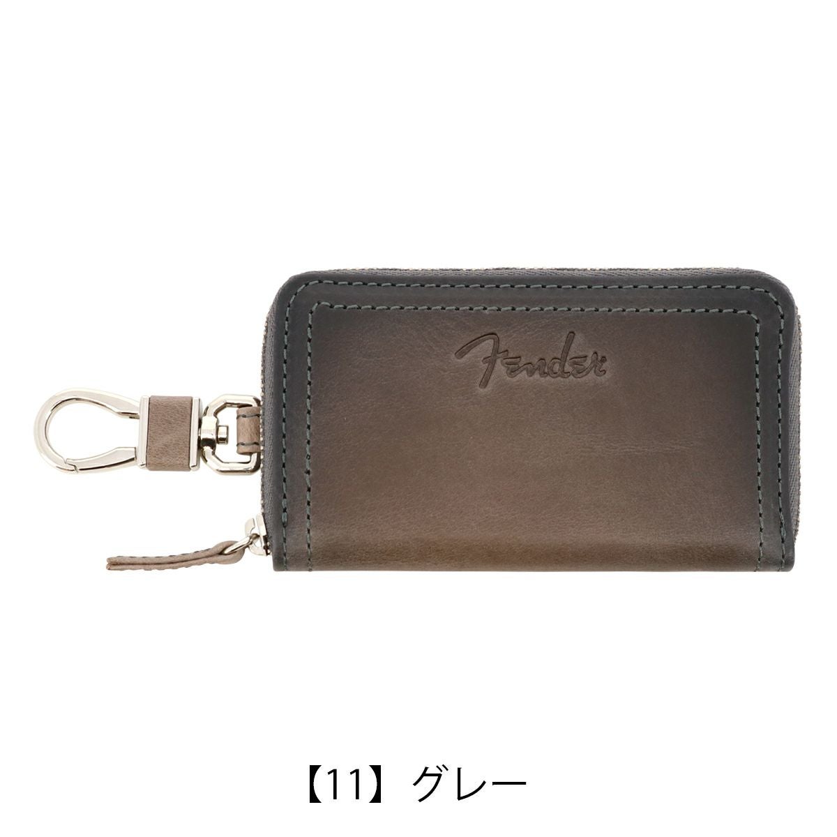 フェンダー キーケース 牛革 ラウンドファスナー メンズ 950-500