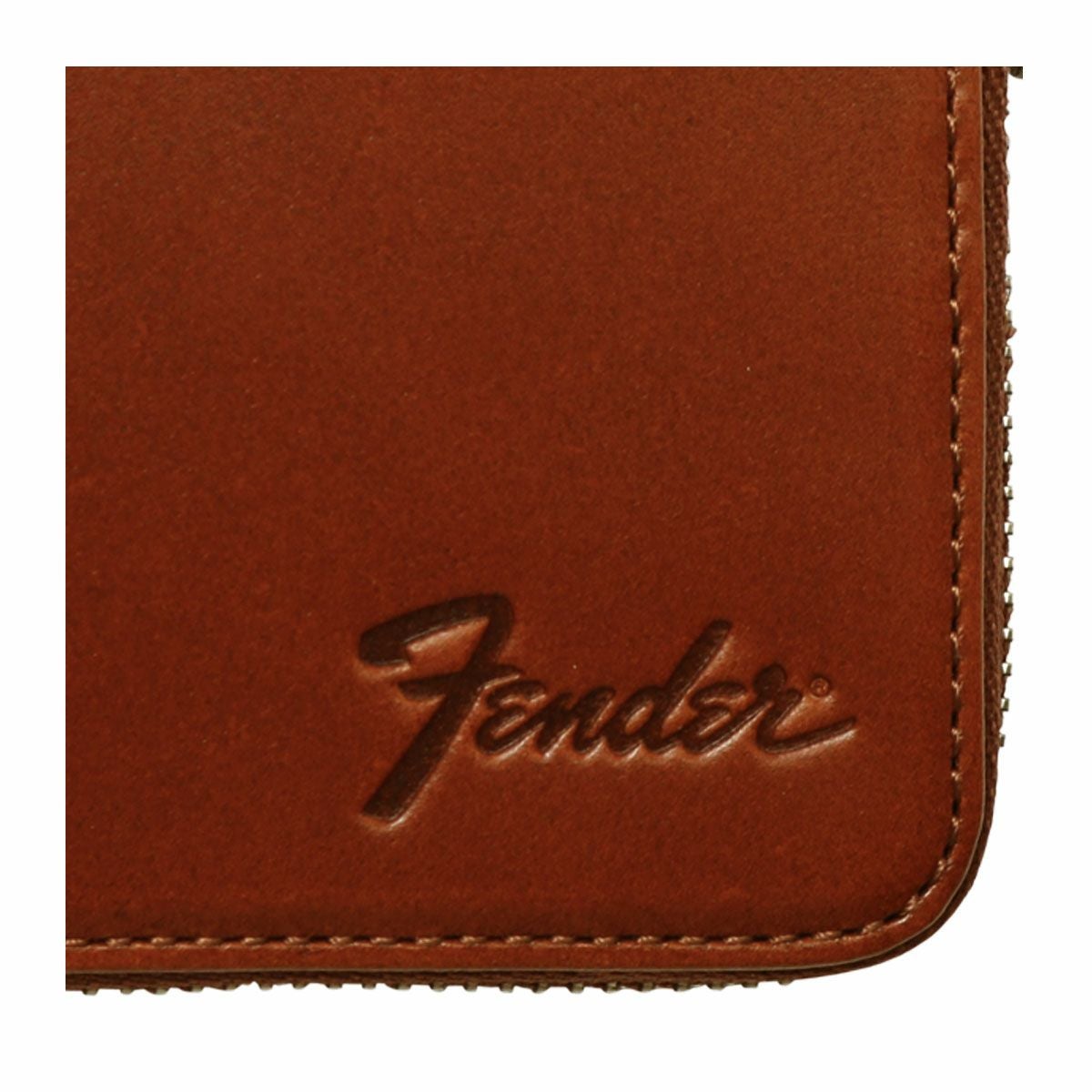 フェンダー 二つ折り財布 本革 L字ファスナー メンズ 950-702 Fender