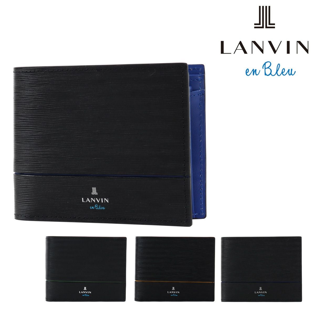 ランバンオンブルー 三つ折り財布 ロージュ 516605 LANVIN en Bleu